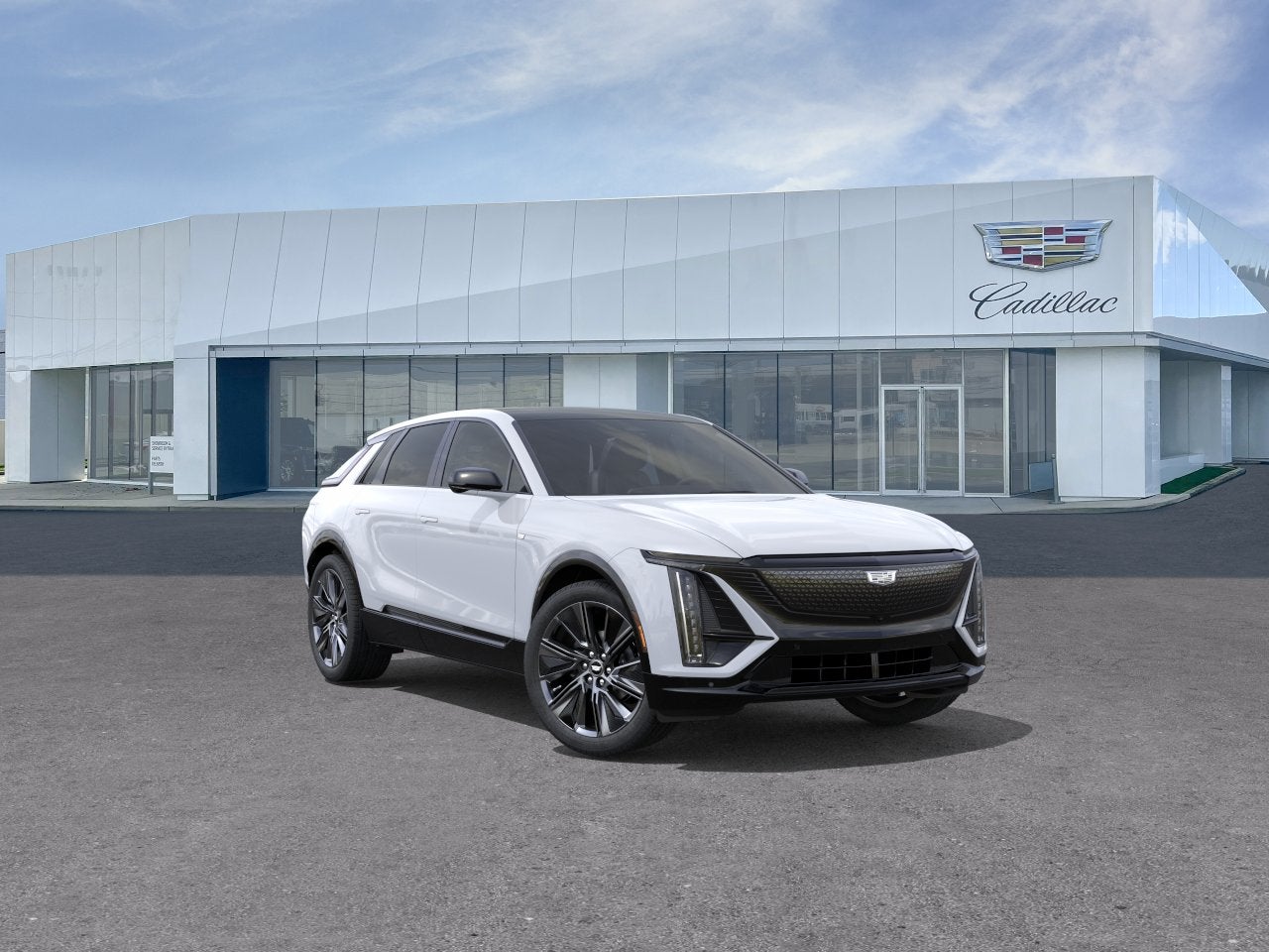 Vibrant White Tricoat 2027 Cadillac LYRIQ SUV / Crossover All-Wheel Drive Automatic