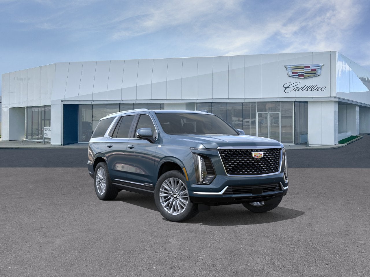Deep Sea Metallic 2026 Cadillac Escalade SUV / Crossover Four-Wheel Drive Automatic