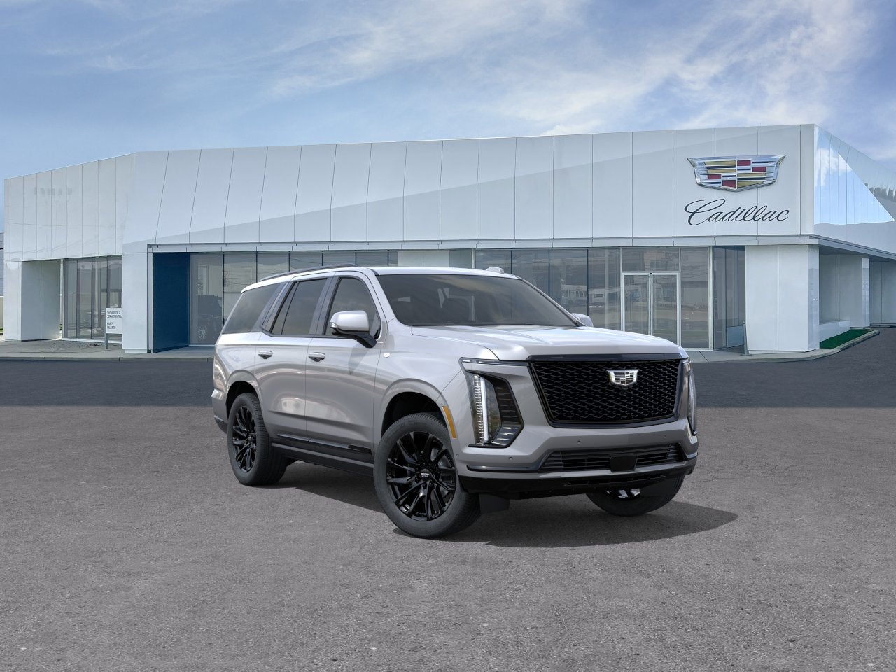 Argent Silver Metallic 2027 Cadillac Escalade SUV / Crossover Four-Wheel Drive Automatic