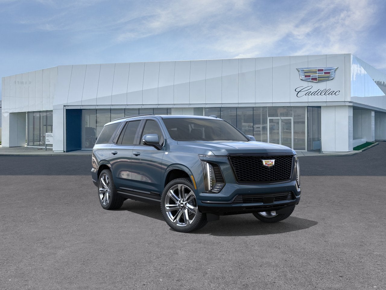 Deep Sea Metallic 2026 Cadillac Escalade SUV / Crossover Four-Wheel Drive Automatic