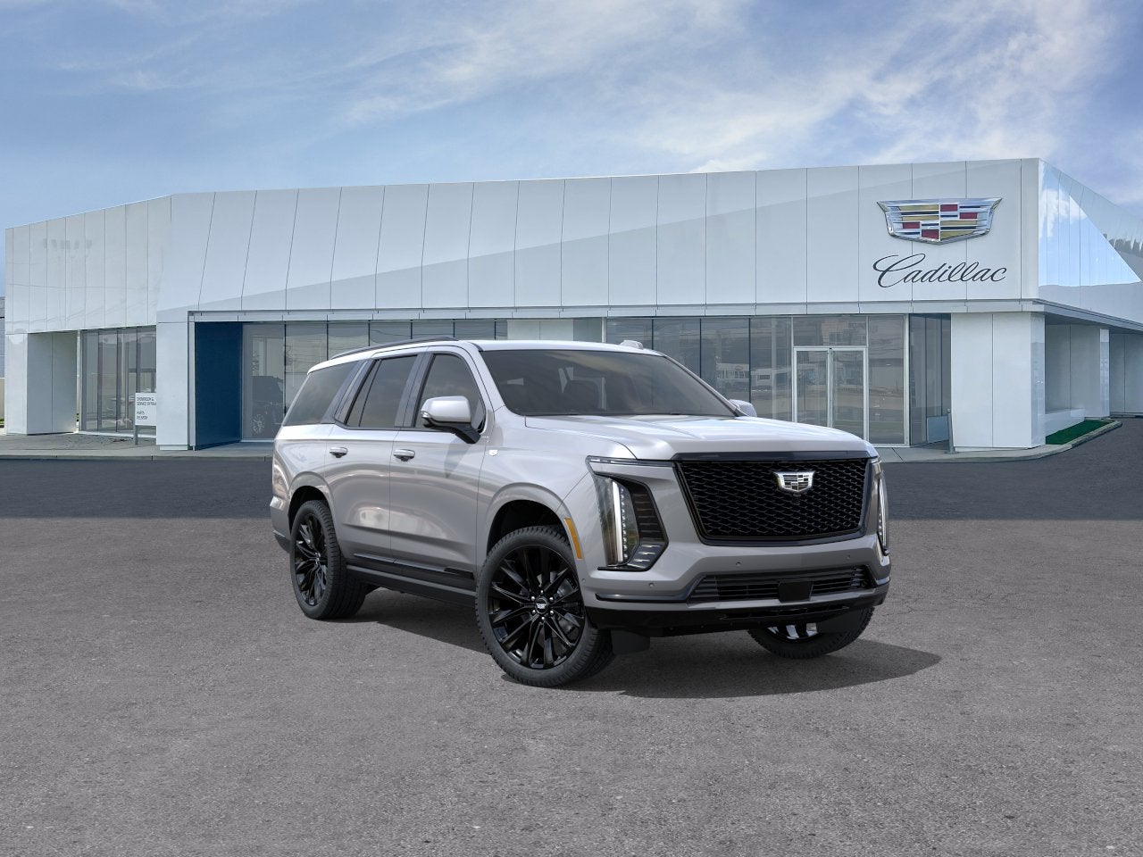 Argent Silver Metallic 2026 Cadillac Escalade SUV / Crossover Four-Wheel Drive Automatic