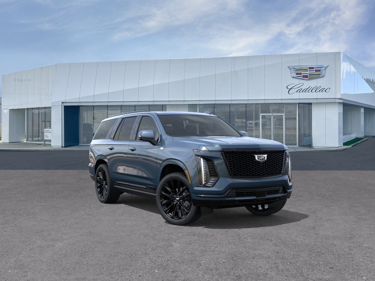 Deep Sea Metallic 2026 Cadillac Escalade SUV / Crossover Four-Wheel Drive Automatic