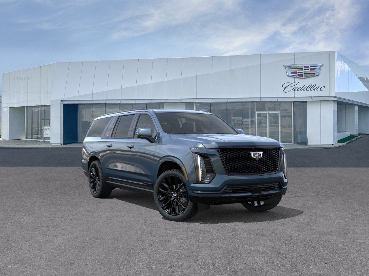 Deep Sea Metallic 2026 Cadillac Escalade ESV SUV / Crossover Four-Wheel Drive Automatic