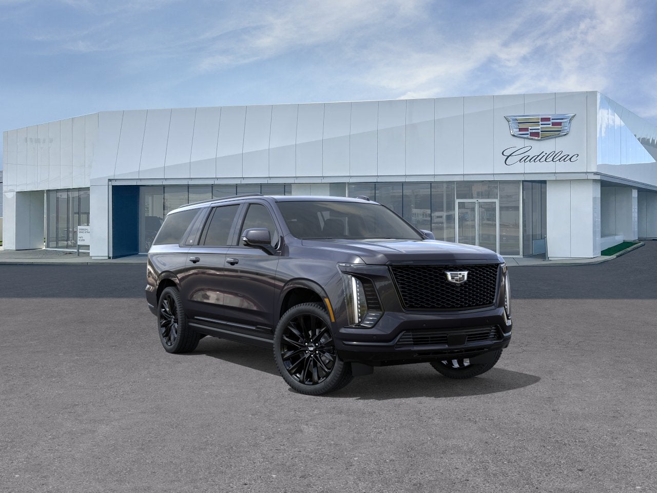Galactic Gray Metallic 2026 Cadillac Escalade ESV SUV / Crossover Four-Wheel Drive Automatic