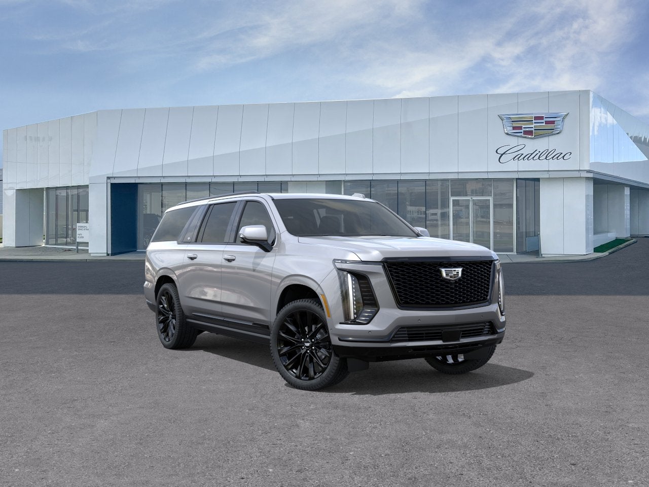 Argent Silver Metallic 2026 Cadillac Escalade ESV SUV / Crossover Four-Wheel Drive Automatic