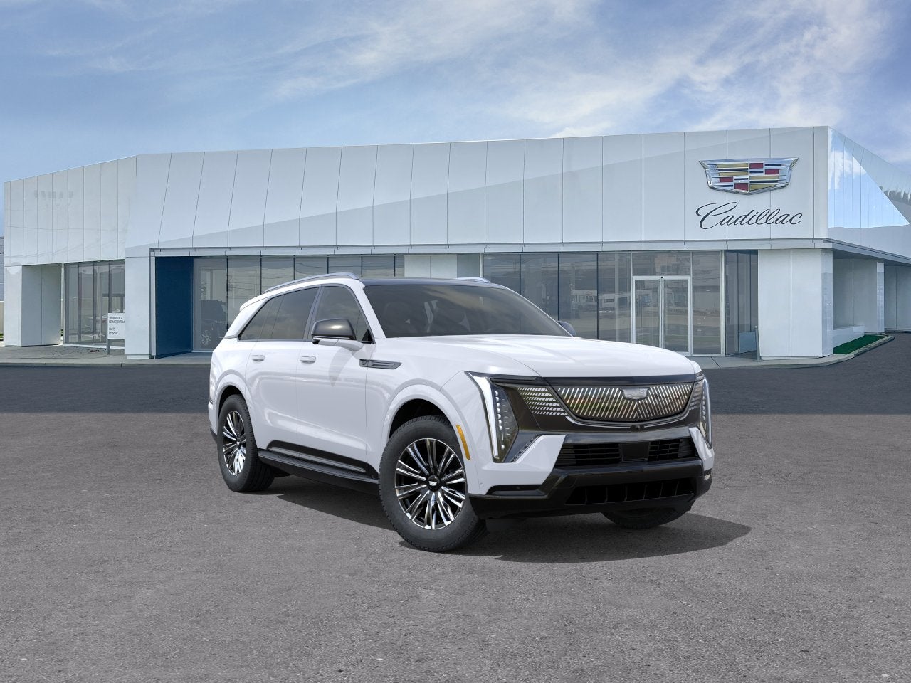 Vibrant White Tricoat 2026 Cadillac Escalade IQ SUV / Crossover All-Wheel Drive Automatic