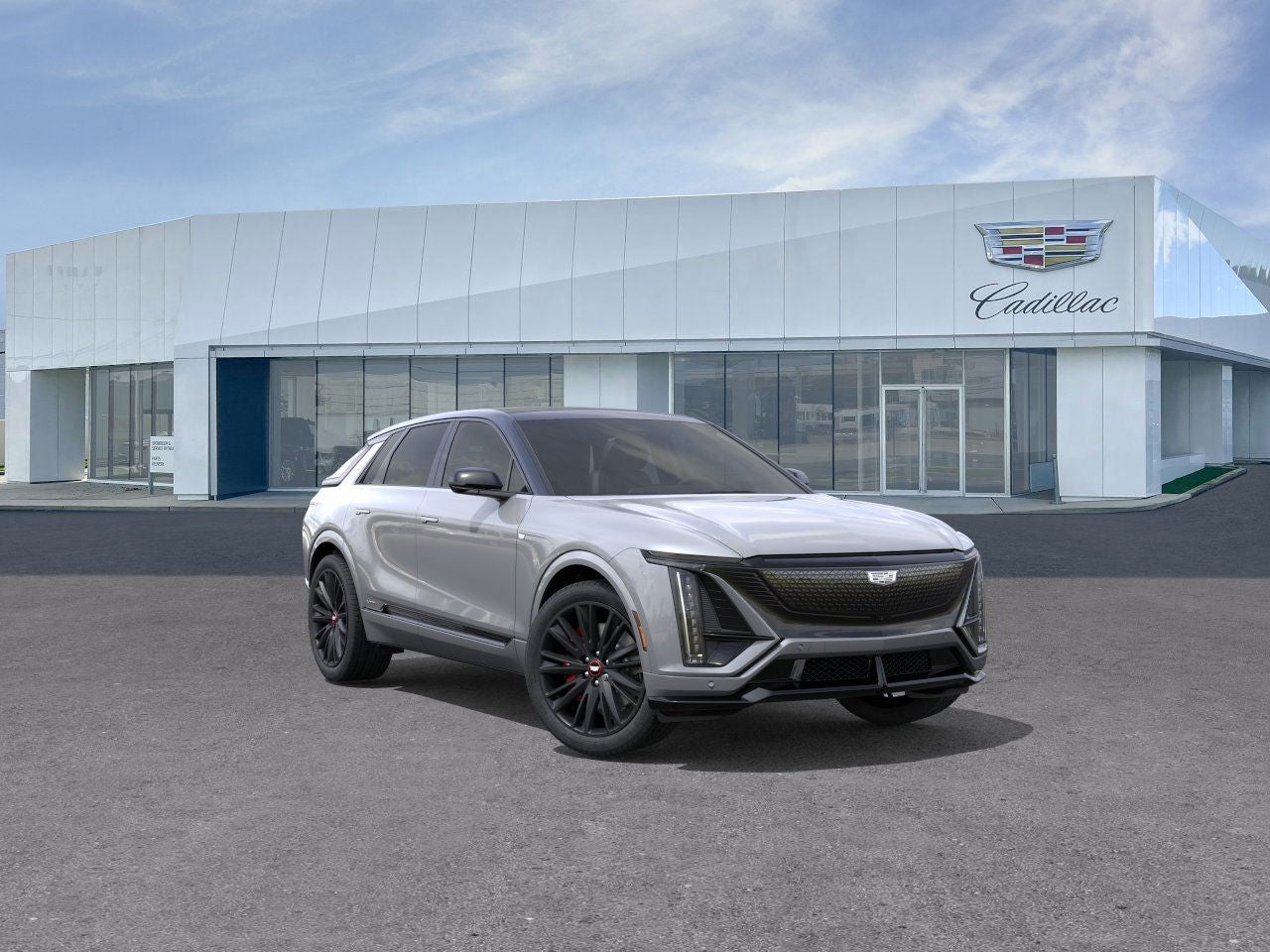 Argent Silver Metallic 2026 Cadillac LYRIQ-V SUV / Crossover All-Wheel Drive Automatic