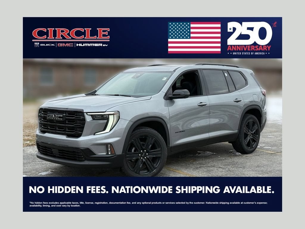 Sterling Metallic 2026 GMC Acadia SUV / Crossover Front-Wheel Drive Automatic