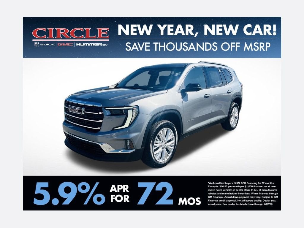 2026 GMC Acadia Elevation FWD