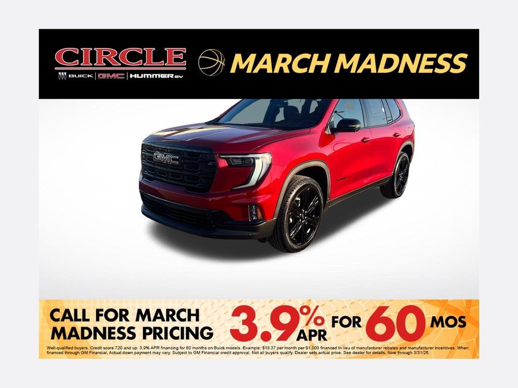 2026 GMC Acadia Elevation FWD