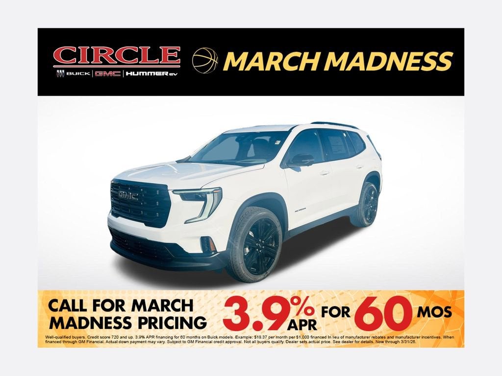 2026 GMC Acadia Elevation FWD