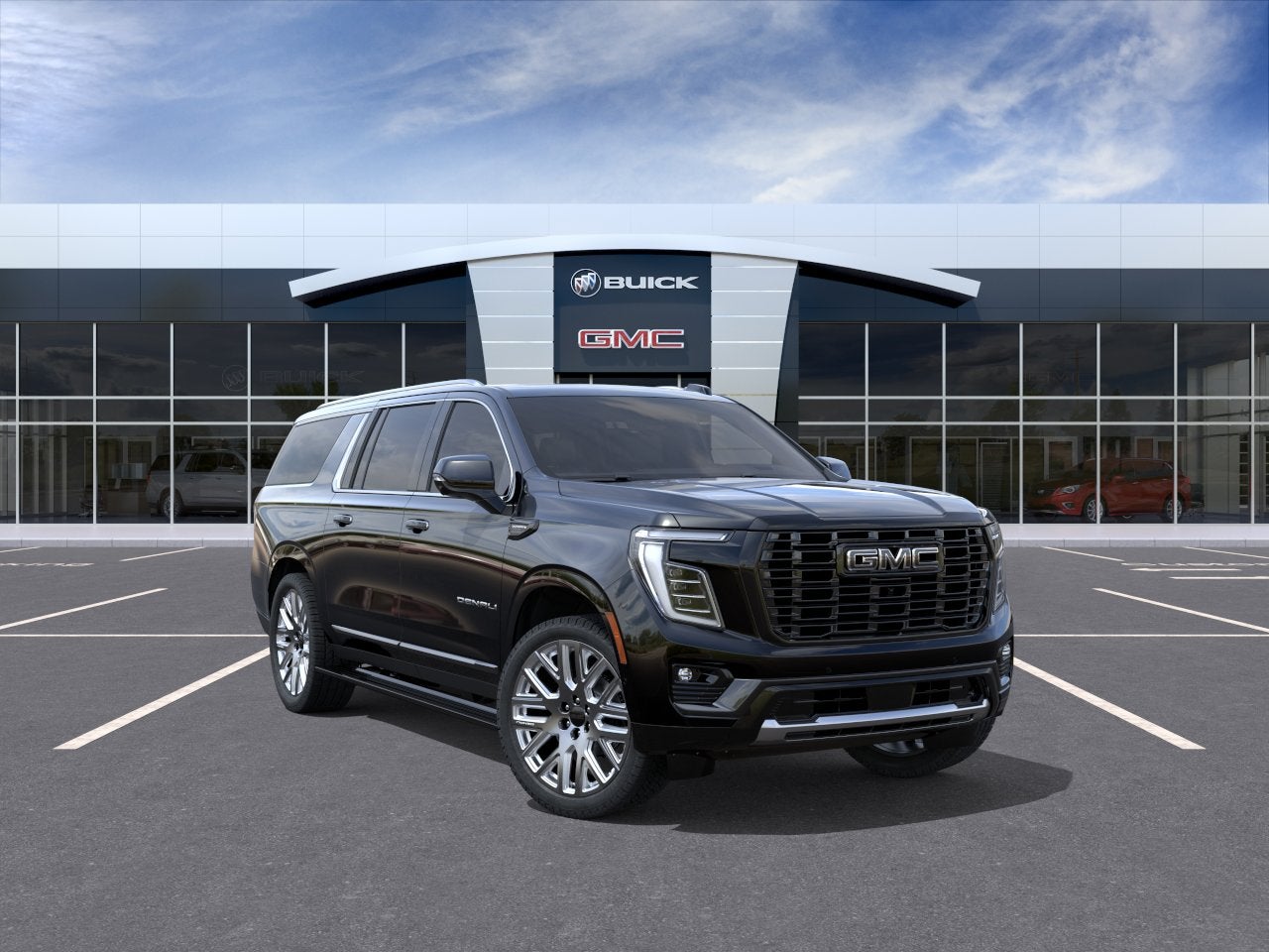 Onyx Black 2026 GMC Yukon XL SUV / Crossover Four-Wheel Drive Automatic