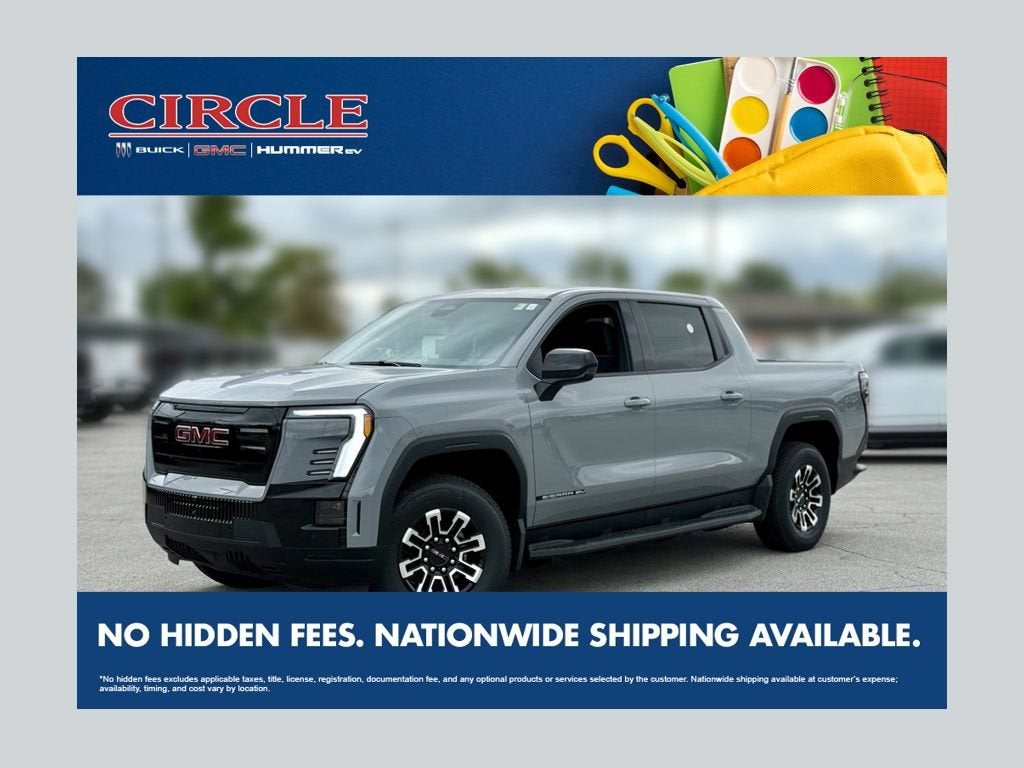Thunderstorm Gray 2026 GMC Sierra EV Pickup Truck All-Wheel Drive Automatic