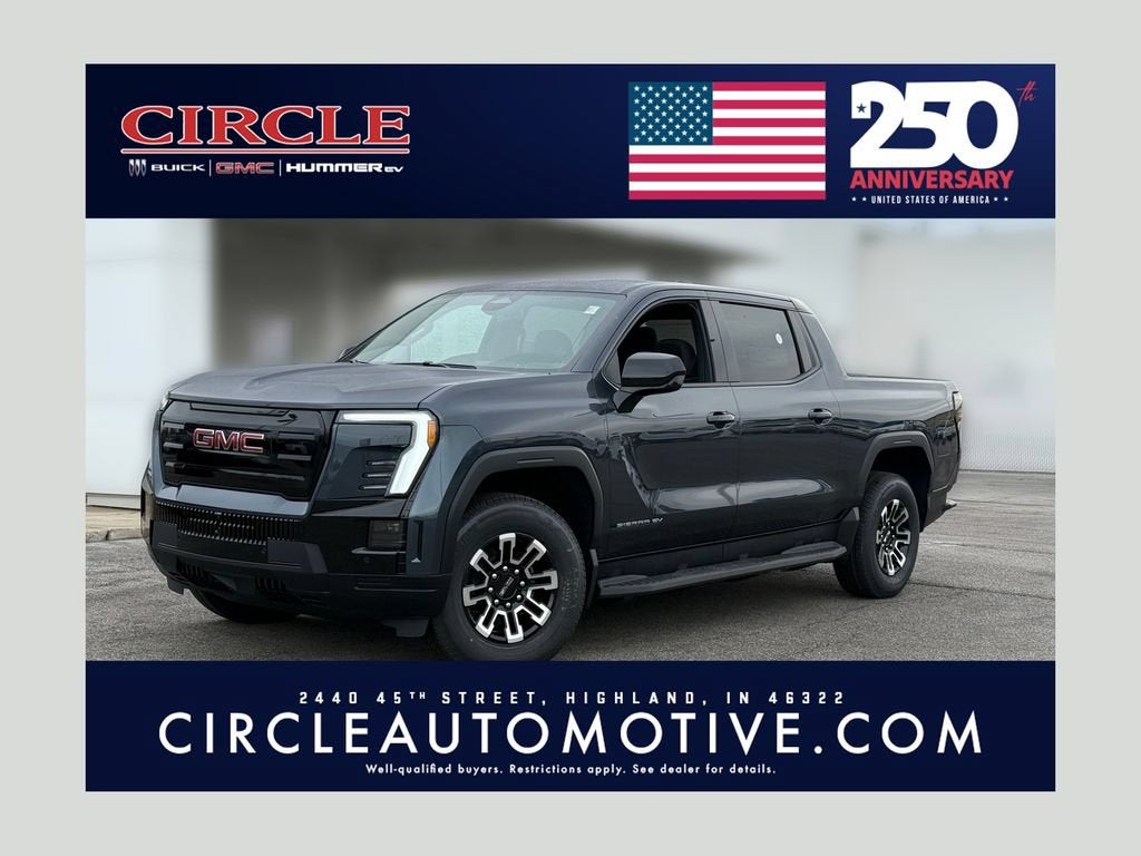 Deep Ocean Metallic 2026 GMC Sierra EV Pickup Truck All-Wheel Drive Automatic