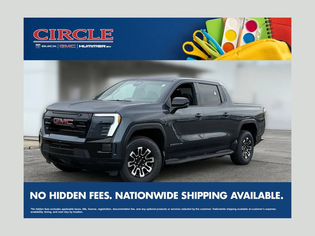 Deep Ocean Metallic 2026 GMC Sierra EV Pickup Truck All-Wheel Drive Automatic