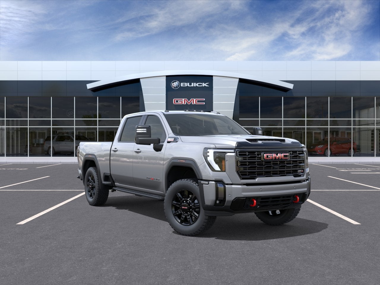 Sterling Metallic 2026 GMC Sierra 3500HD Pickup Truck Four-Wheel Drive Automatic