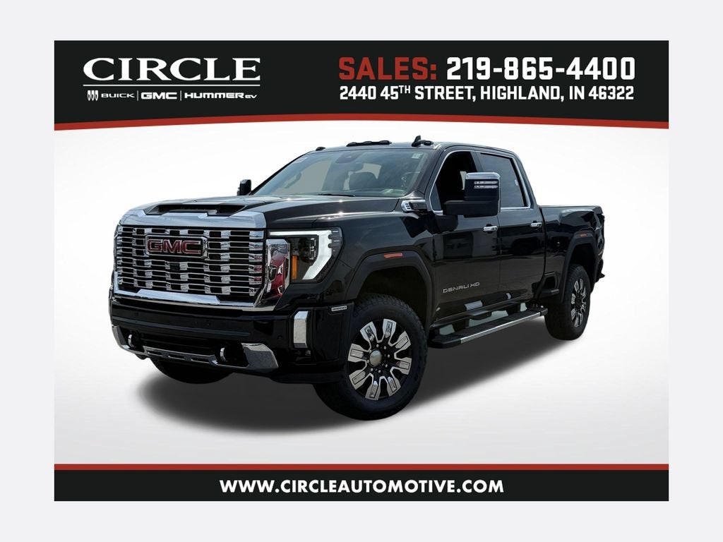 Onyx Black 2026 GMC Sierra 3500HD Pickup Truck Four-Wheel Drive Automatic
