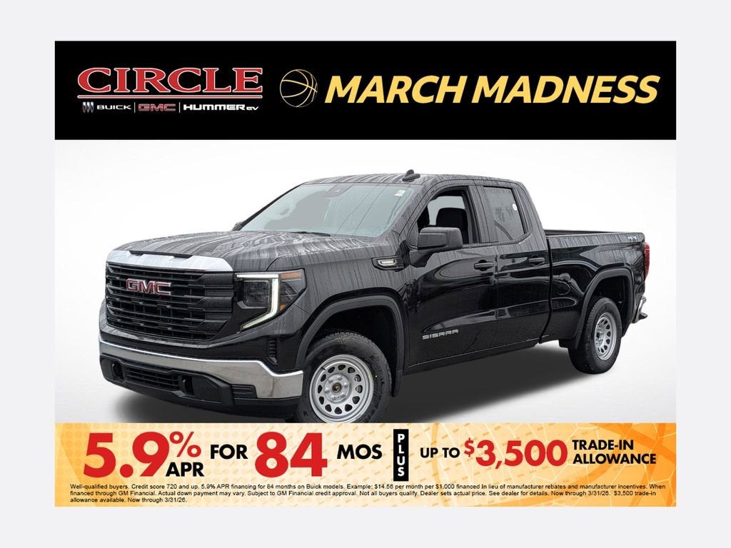 2026 GMC Sierra 1500 Pro Double Cab 4WD
