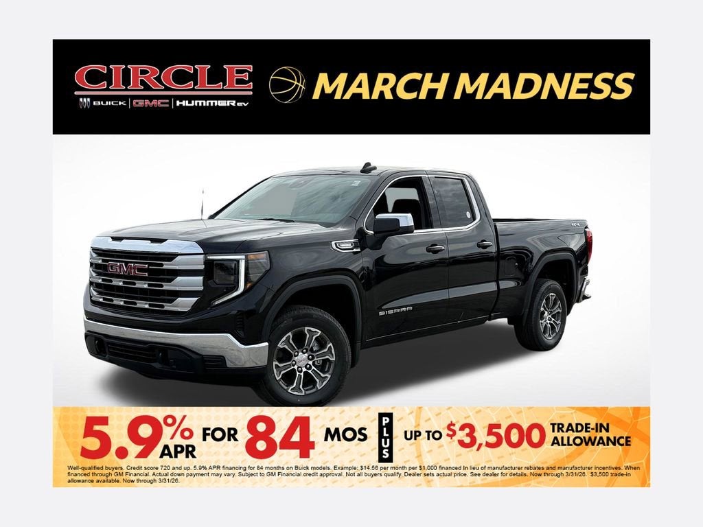 2026 GMC Sierra 1500 SLE Double Cab 4WD