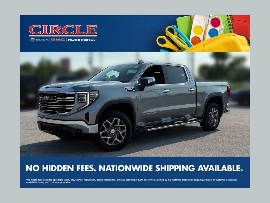Sterling Metallic 2026 GMC Sierra 1500 Pickup Truck Four-Wheel Drive Automatic