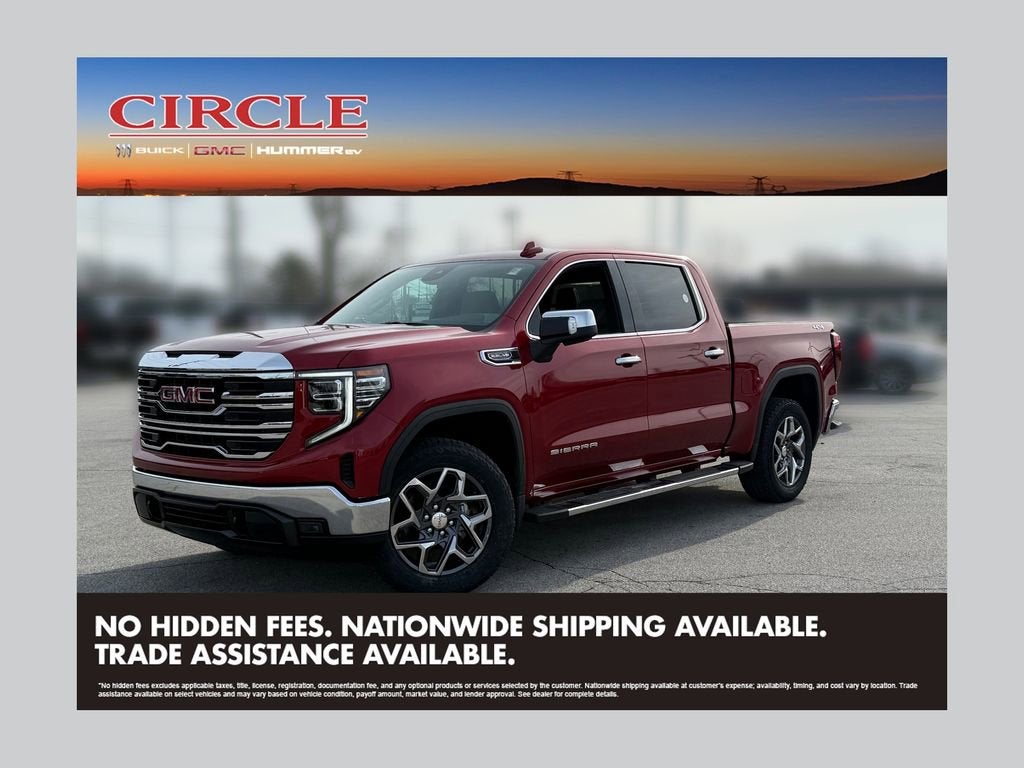 2026 GMC Sierra 1500 SLT Crew Cab 4WD Rojo (Volcanic Red Tintcoat) Camioneta Todo terreno Automática