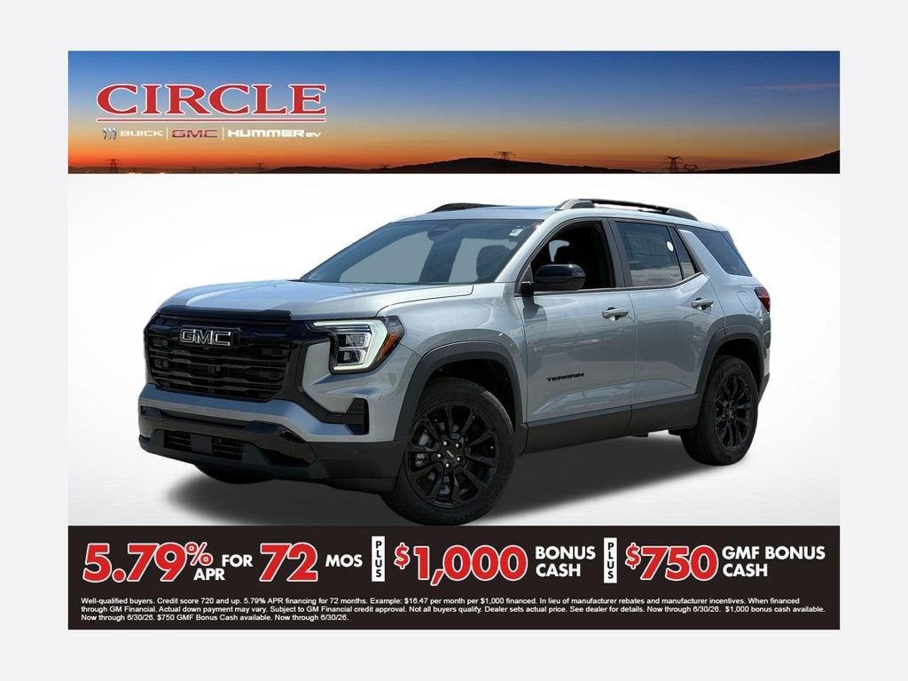 Sterling Metallic 2026 GMC Terrain Elevation AWD SUV / Crossover Four-Wheel Drive Automatic