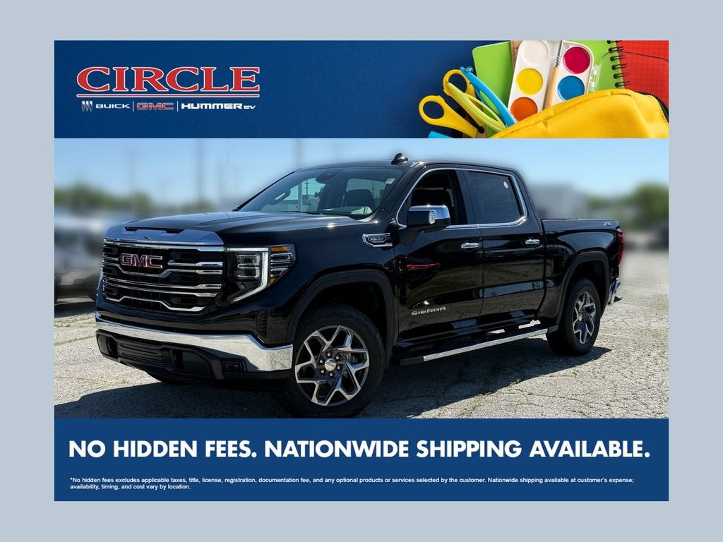 Onyx Black 2026 GMC Sierra 1500 Pickup Truck Four-Wheel Drive Automatic