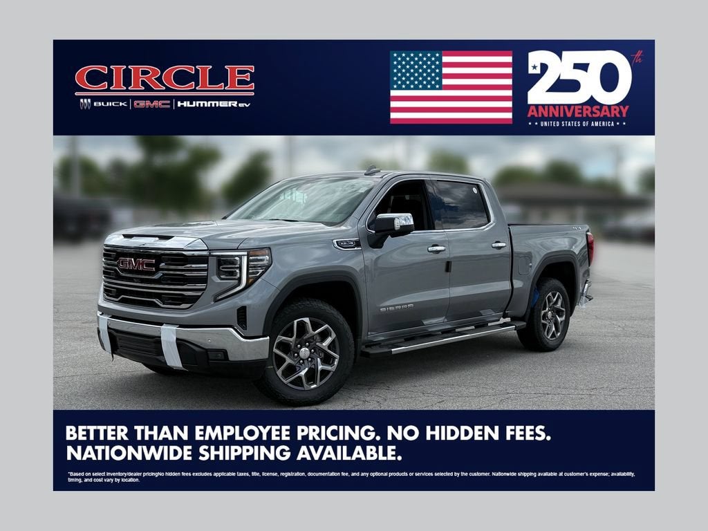 Sterling Metallic 2026 GMC Sierra 1500 Pickup Truck Four-Wheel Drive Automatic
