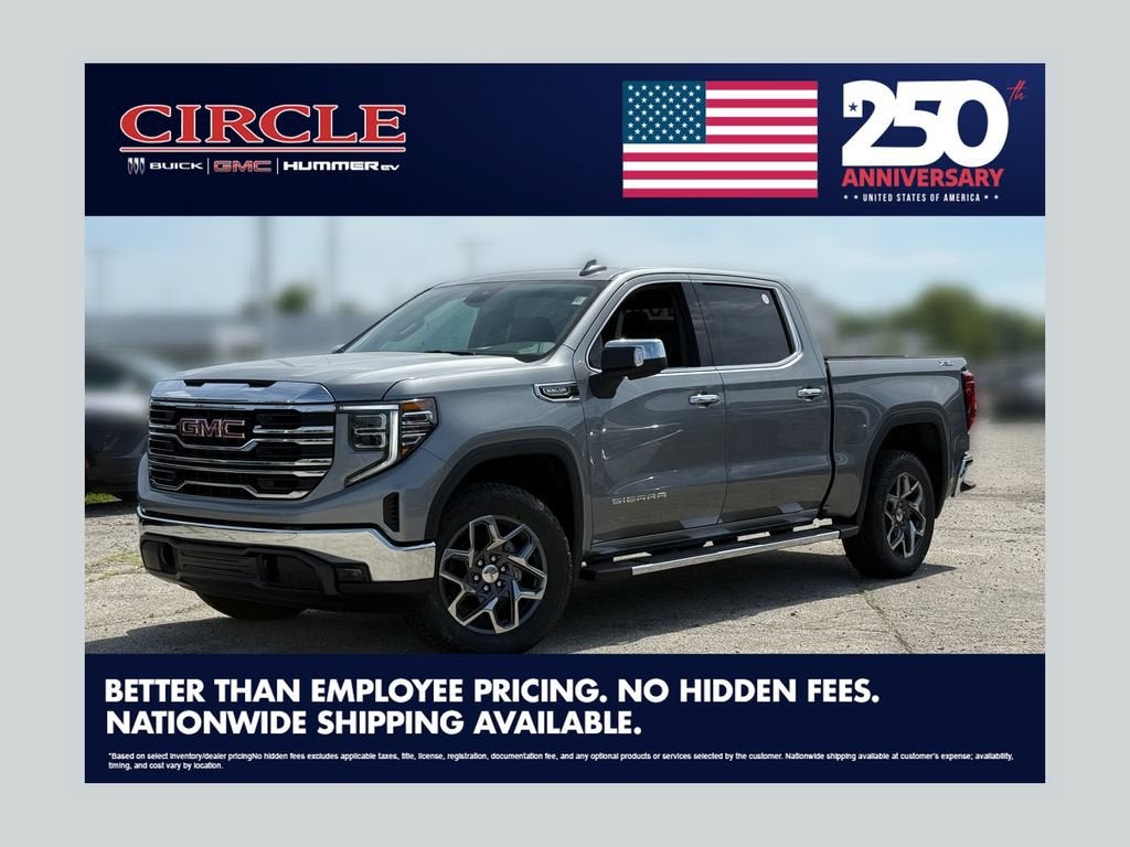 Sterling Metallic 2026 GMC Sierra 1500 Pickup Truck Four-Wheel Drive Automatic