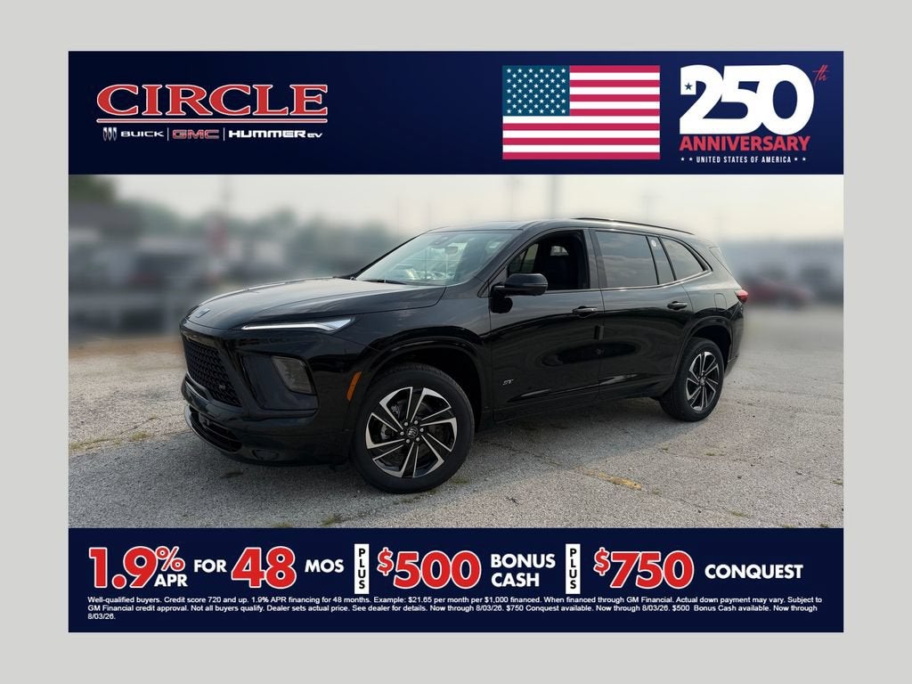 Black (Ebony Twilight Metallic) 2026 Buick Enclave SUV / Crossover Front-Wheel Drive Automatic