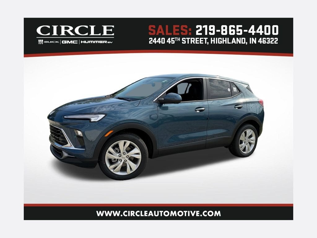 Ocean Blue Metallic 2026 Buick Encore GX SUV / Crossover Front-Wheel Drive Automatic