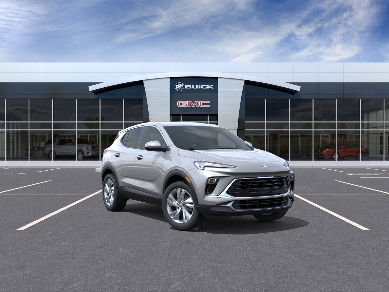 Moonstone Gray Metallic 2026 Buick Encore GX SUV / Crossover Front-Wheel Drive Automatic
