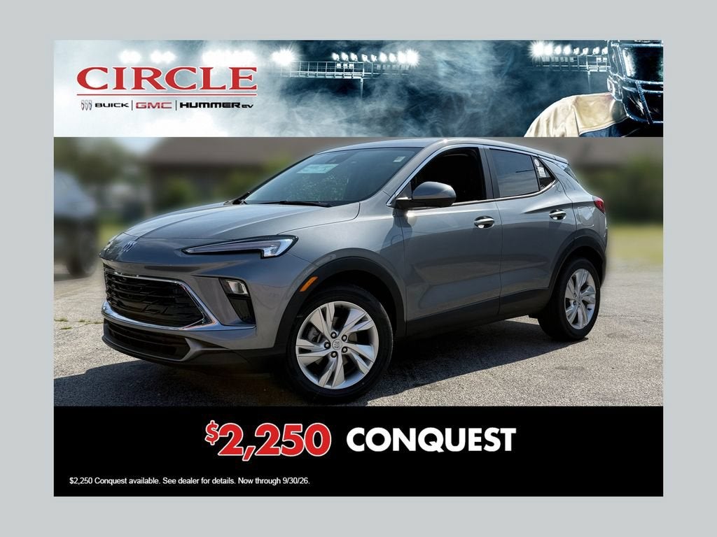 Moonstone Gray Metallic 2026 Buick Encore GX SUV / Crossover Front-Wheel Drive Automatic