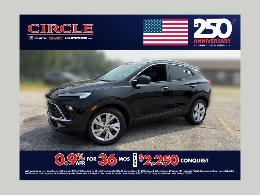 Black (Ebony Twilight Metallic) 2026 Buick Encore GX SUV / Crossover Front-Wheel Drive Automatic