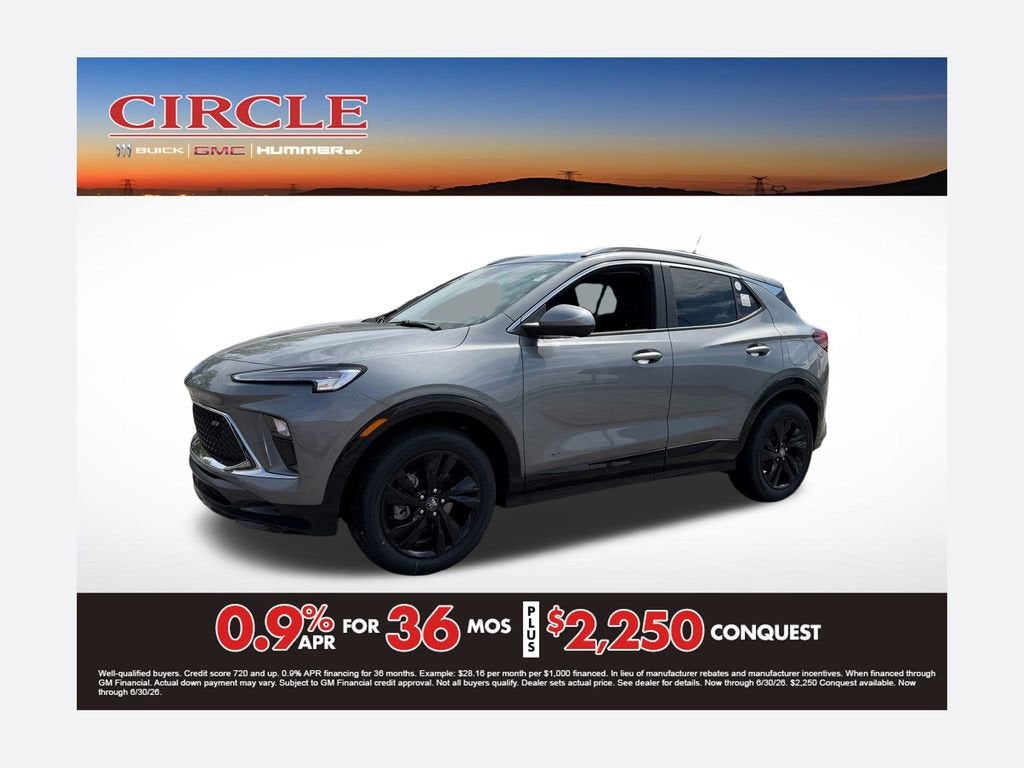 Moonstone Gray Metallic 2026 Buick Encore GX Sport Touring FWD SUV / Crossover Front-Wheel Drive Automatic