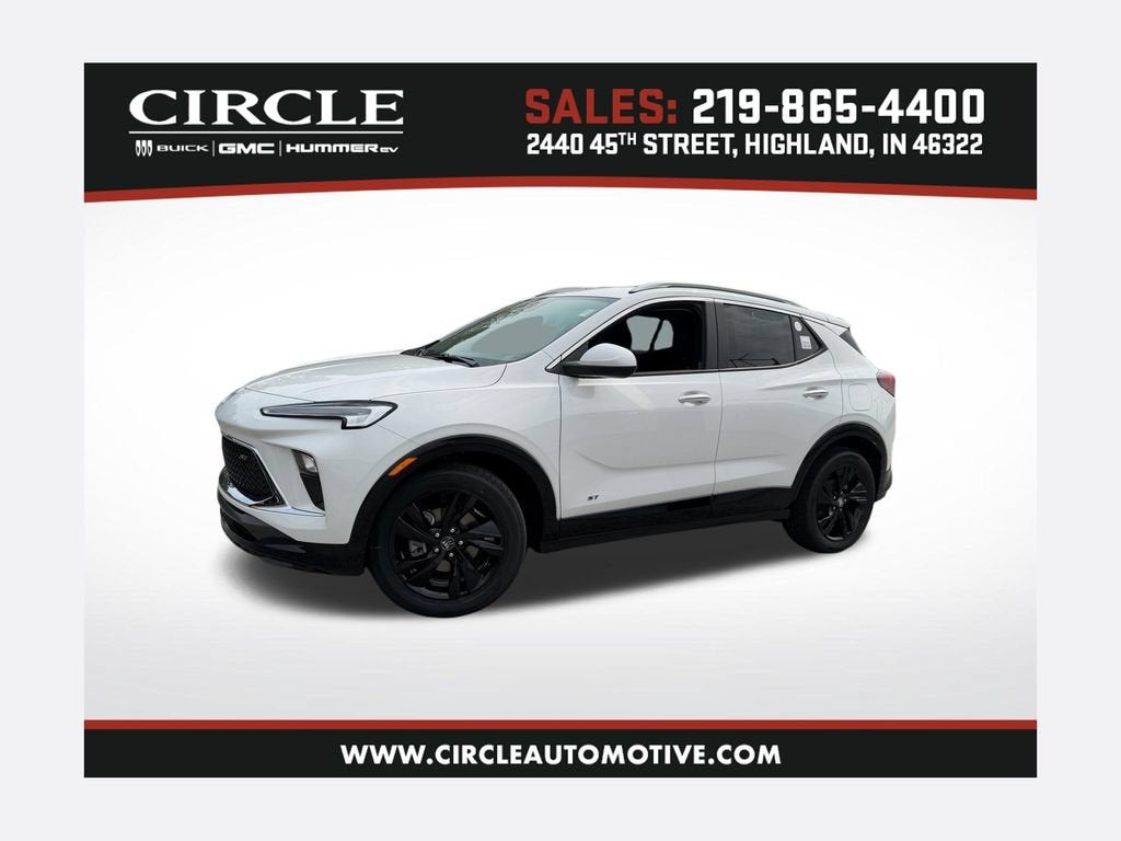 Summit White 2026 Buick Encore GX SUV / Crossover Front-Wheel Drive Automatic