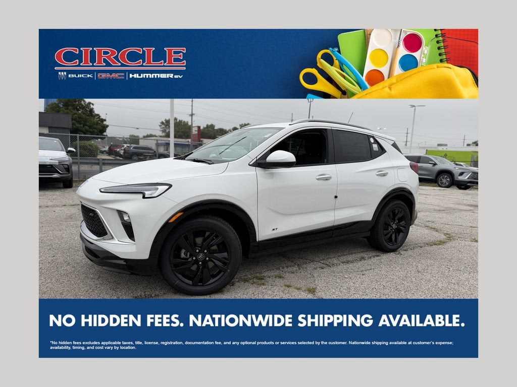 Summit White 2026 Buick Encore GX SUV / Crossover Front-Wheel Drive Automatic