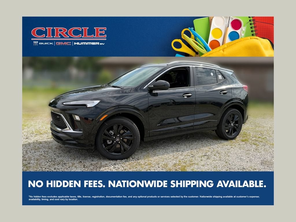 Black (Ebony Twilight Metallic) 2026 Buick Encore GX SUV / Crossover Front-Wheel Drive Automatic