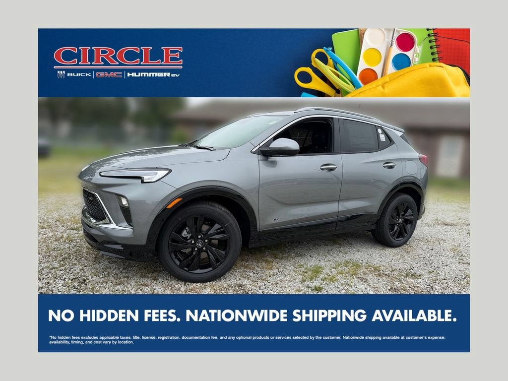 Moonstone Gray Metallic 2026 Buick Encore GX SUV / Crossover Front-Wheel Drive Automatic