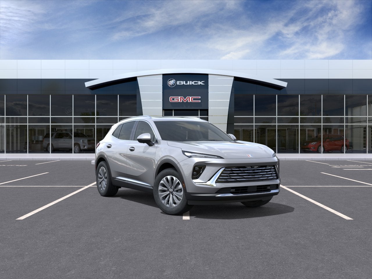 Moonstone Gray Metallic 2026 Buick Envision SUV / Crossover All-Wheel Drive Automatic