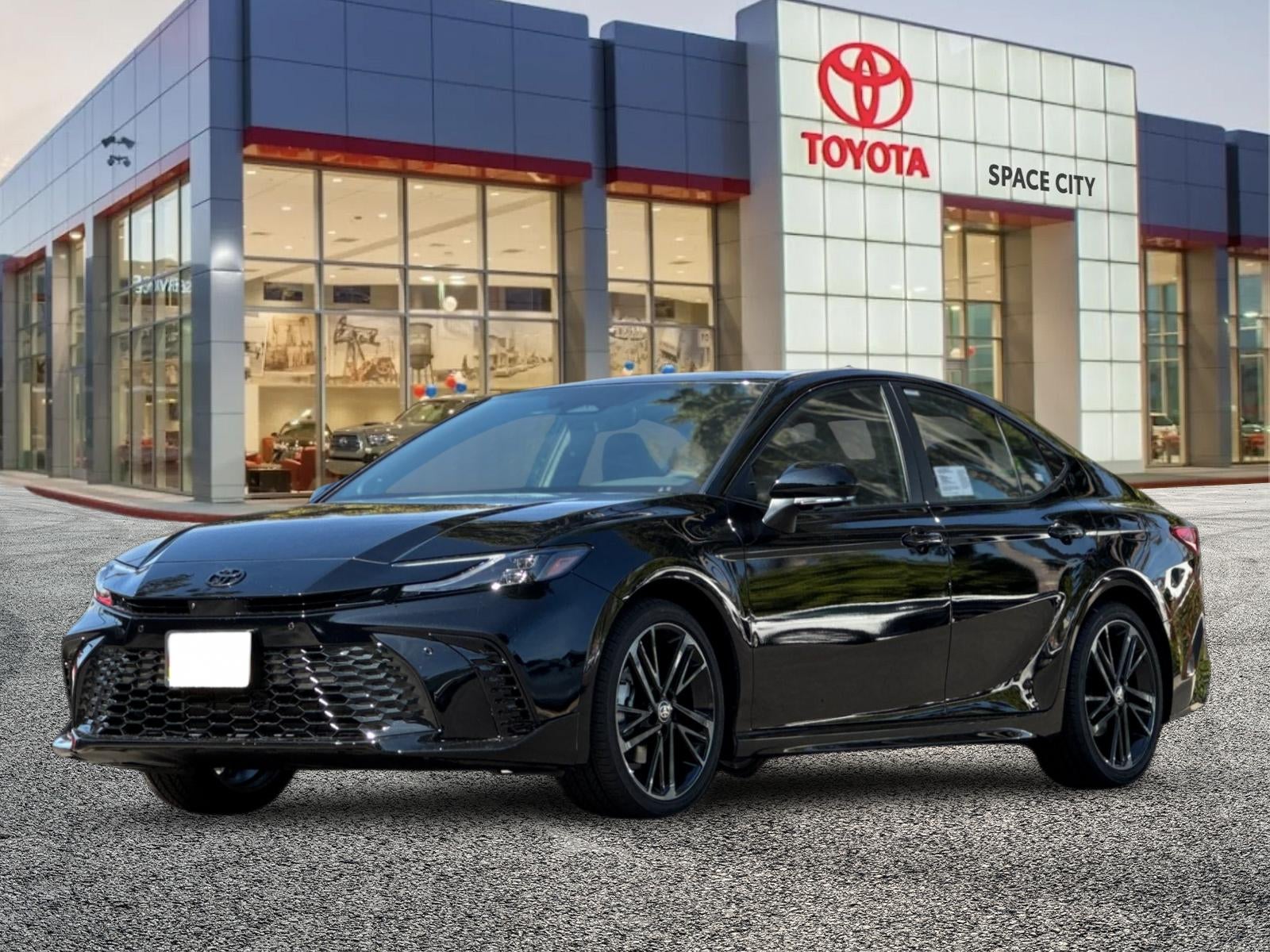 Midnight Black Metallic 2026 Toyota Camry Sedan Front-Wheel Drive Continuously Variable Transmission