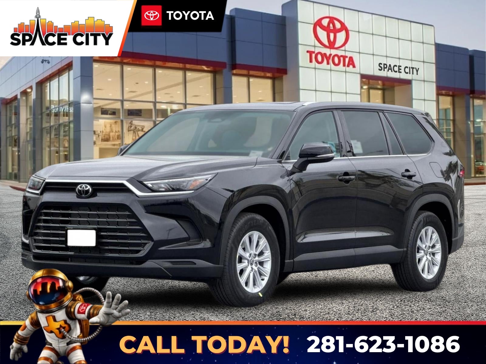 Black 2026 Toyota Grand Highlander SUV / Crossover Front-Wheel Drive 8-Speed Automatic