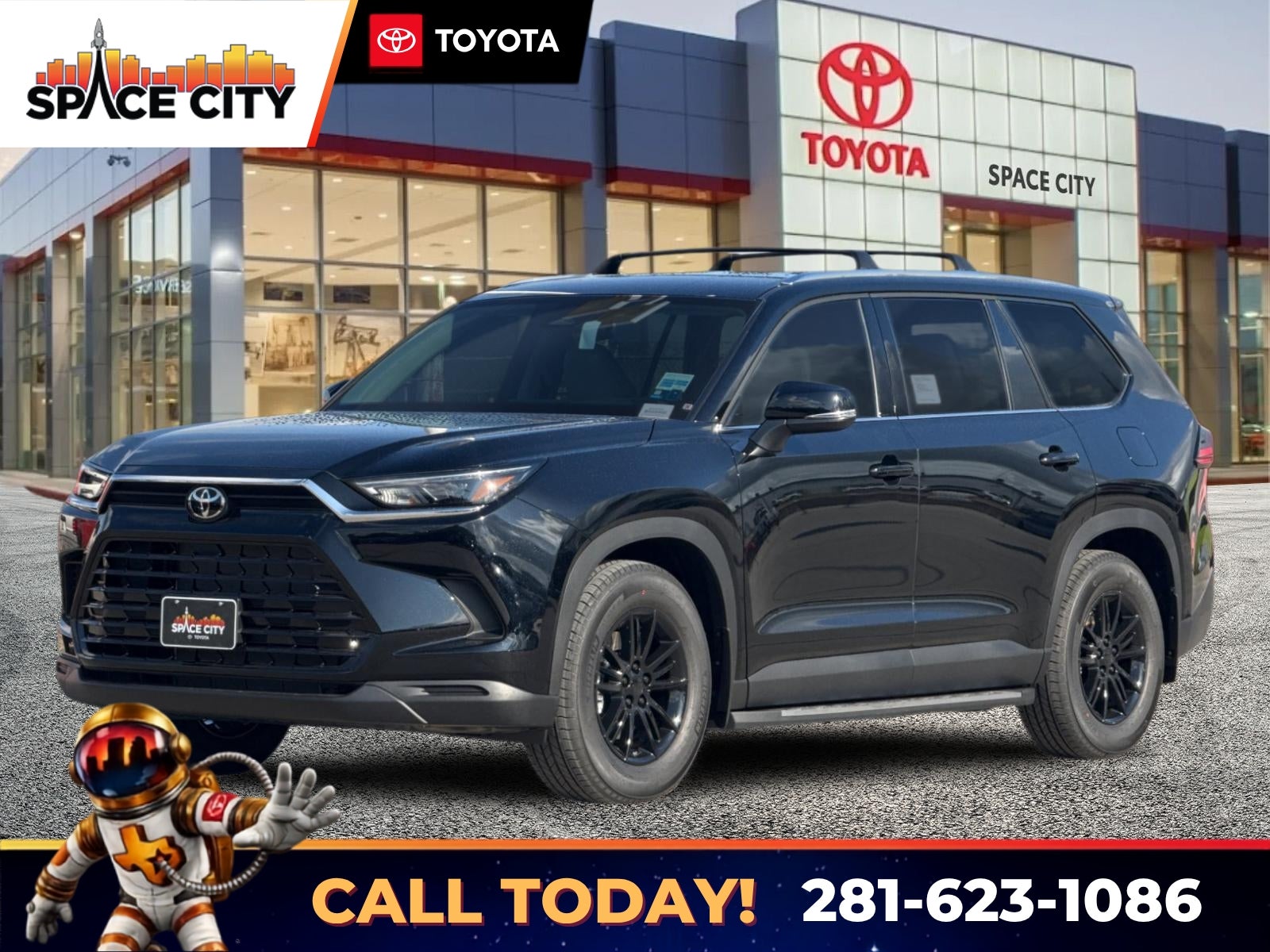 Black 2026 Toyota Grand Highlander SUV / Crossover Front-Wheel Drive 8-Speed Automatic