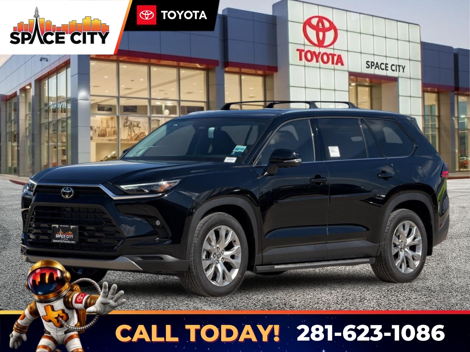 Midnight Black Metallic 2026 Toyota Grand Highlander SUV / Crossover All-Wheel Drive 8-Speed Automatic