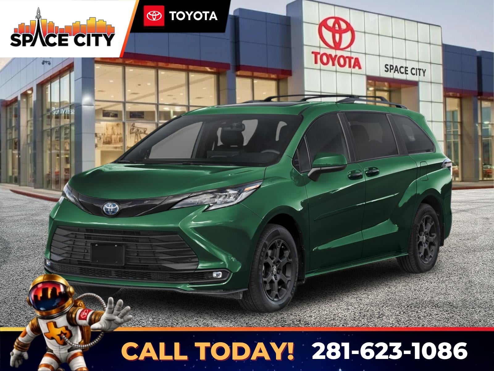 Cypress 2026 Toyota Sienna Minivan All-Wheel Drive Continuously Variable Transmission