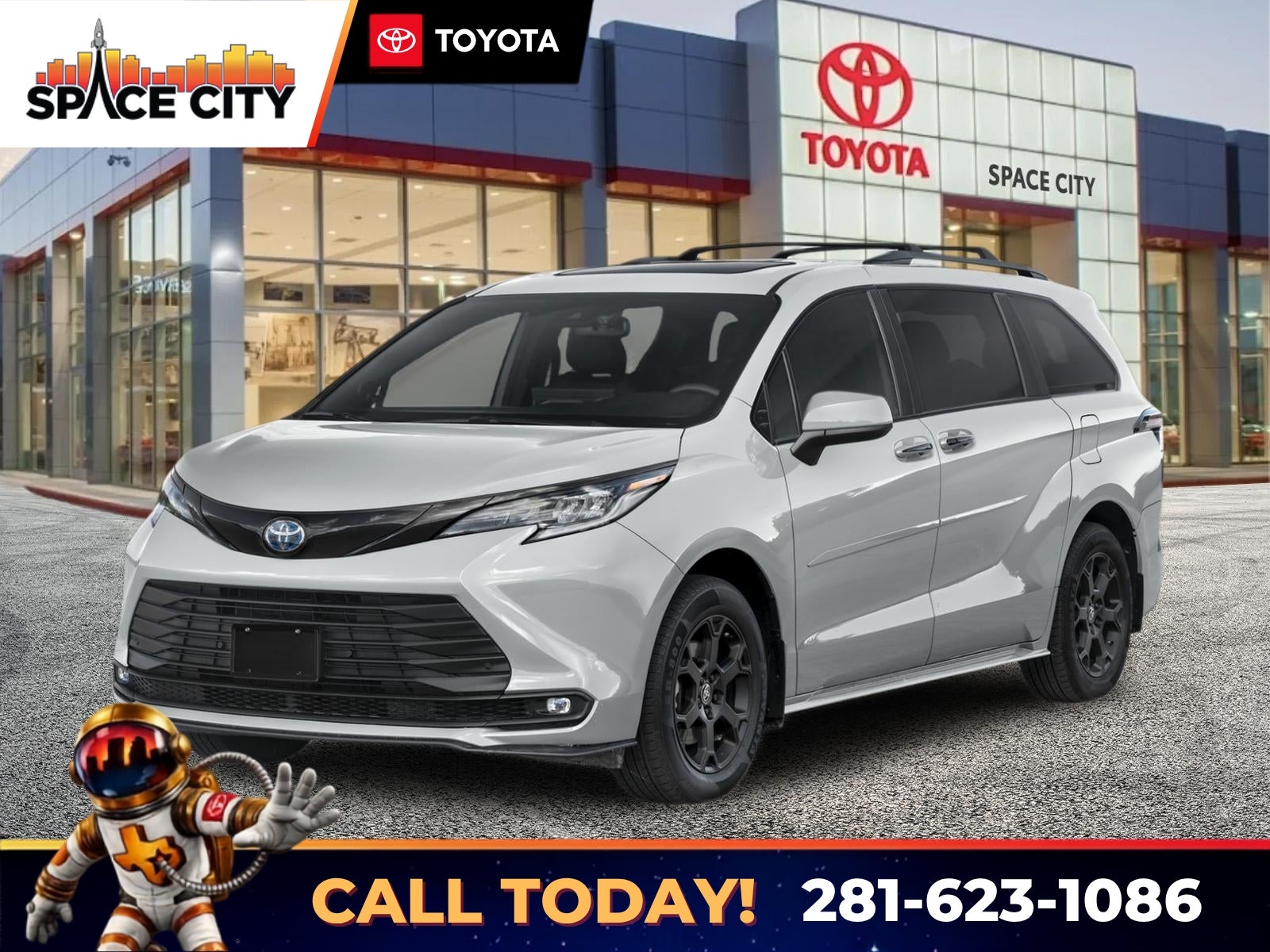 Cement 2026 Toyota Sienna Minivan All-Wheel Drive Continuously Variable Transmission