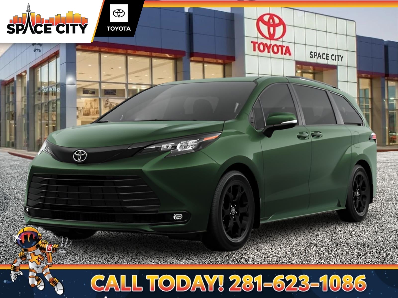 Cypress 2026 Toyota Sienna Minivan All-Wheel Drive Continuously Variable Transmission