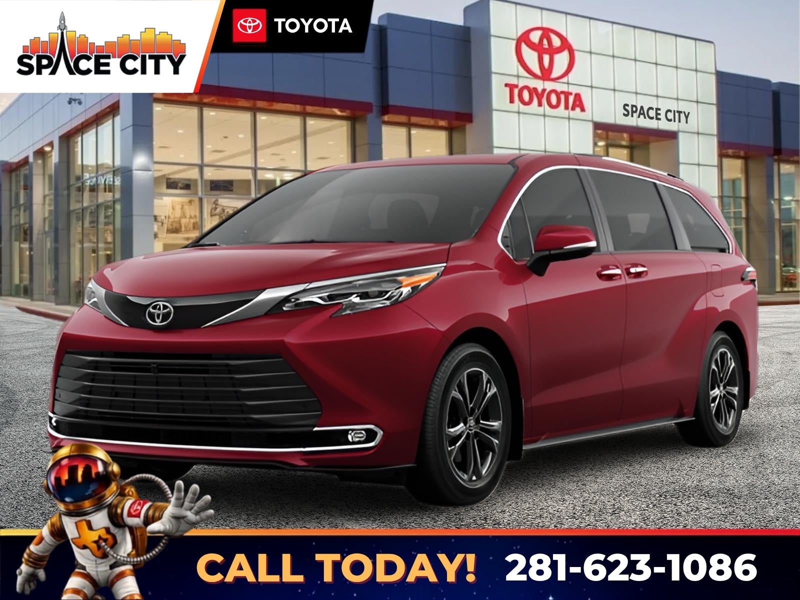 Pearl 2026 Toyota Sienna Minivan All-Wheel Drive Continuously Variable Transmission