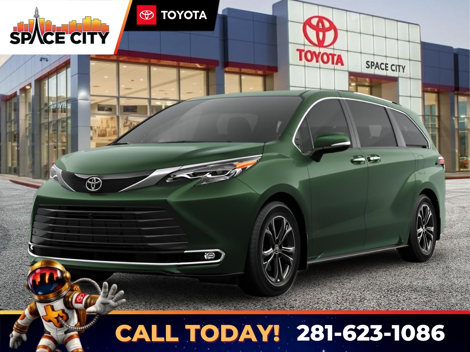 Cypress 2026 Toyota Sienna Minivan All-Wheel Drive Continuously Variable Transmission