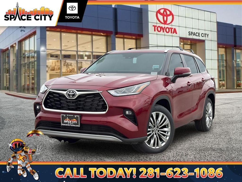 2026 Toyota Highlander Platinum AWD Rojo (Ruby Flare Pearl) SUV/Crossover Tracción en las cuatro ruedas 8 velocidades Doble cloch